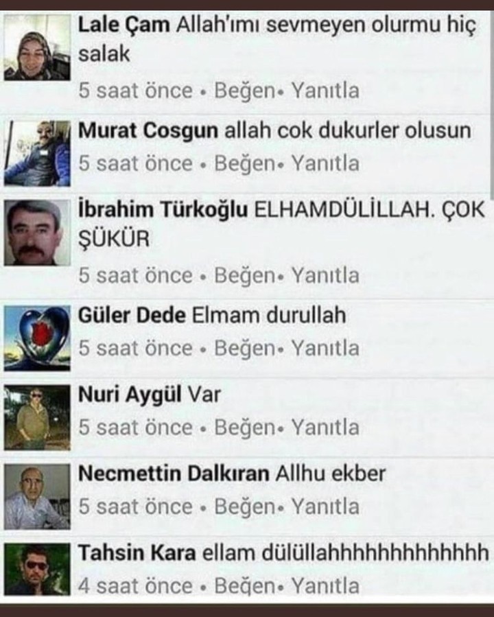 Sondaki eleman zılgıt...