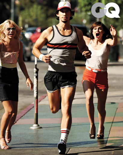 ificanchangetheworld:  I’d run after Adam Driver.  The GQ &amp; A: Adam Driver