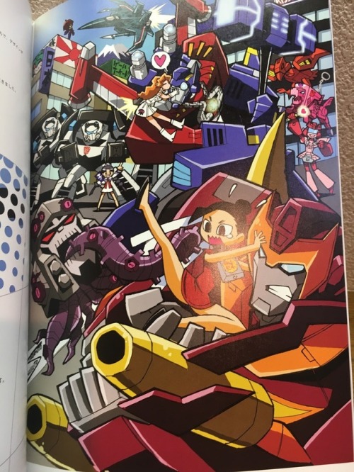 aeonmagnus:  10th Anniversary Transformers Animated Anthology -  Japanese fan artbook.