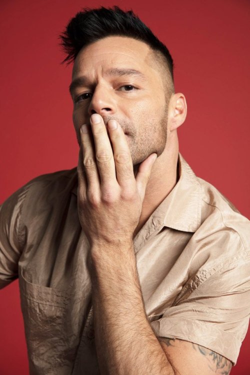 fiftyshadesfreed:Ricky Martin photographed by Doug Inglish for Out Magazine (February, 2018)