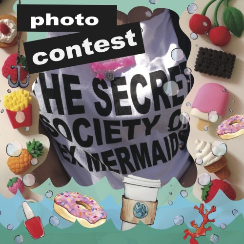 Win a secret society of ex mermaids t shirt!! Enter your collage pics in my instagram photo contest.