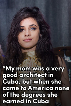 misabrosochicharron:  hacksign: chellij8:  the-movemnt:  In a passionate, powerful essay, Fifth Harmony’s Camila Cabello has told her story of immigrating to the United States from Cuba with her family. During an election season where xenophobia has