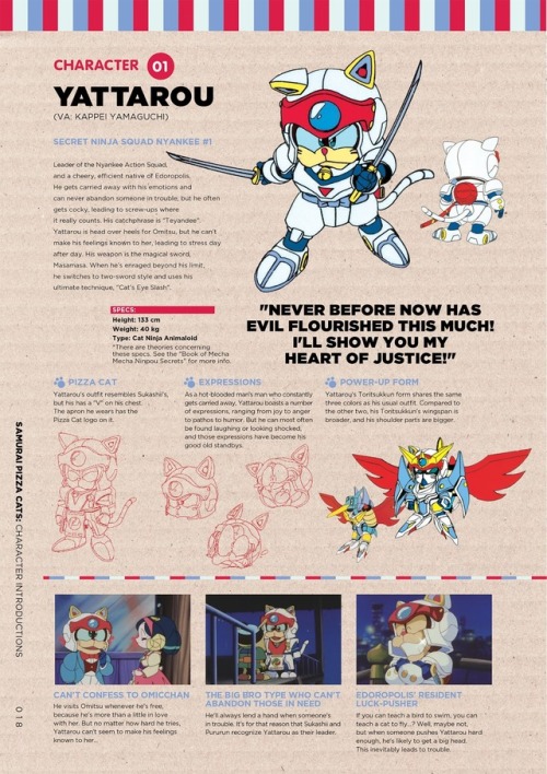 “Samurai Pizza Cats: Official Fan Book” is coming next week in US.Pre-order >> htt