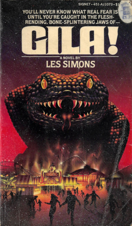 Gila!, by Les Simons (Signet, 1981).From a charity shop in Nottingham.