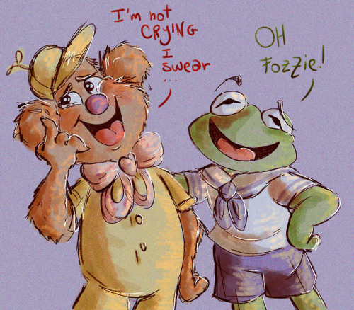 krolikalert:Since I’ve been watching the original Muppet Babies A LOT and Kermit posted a very