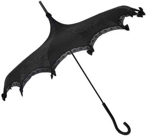 Bat Damask Umbrella by Hilary’s Vanity - get it here☠️ Best blog for dark fashion and lifestyle ☠️