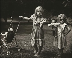 hauntedbystorytelling:    Sally Mann :: The New Mothers, 1989, from ‘Immediate Family’  more [+] by this photographer  