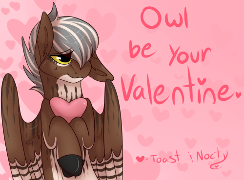 askfuselight:Puns are such a hoot! ((Kinda really late, like super late, but at least I got it done! It still counts if it’s still February, right? Thank you very much, Toasty! <3))x3