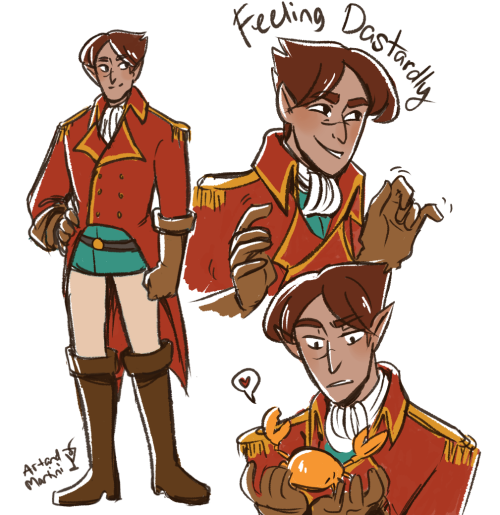 dramatic-audio:artandmartini:Second attempt at the fancy lad. I like him so much?????Made him less s