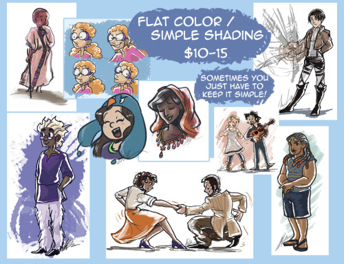 Digital still image commissions are OPEN!(Animated &amp; traditional commissions closed)I will n