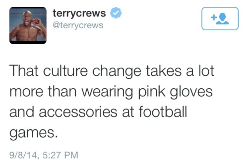 gbcnt:  Terry Crews on Ray Rice. 