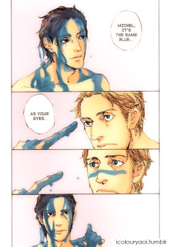 Age Called Blue by Est Em Coloured by icolouryaoi.tumblr