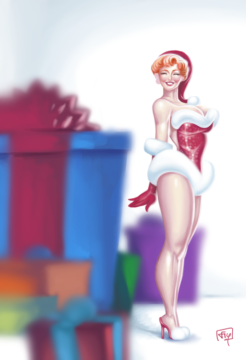 freeglassart: ‘Tis the Season! Welcome the new babe of the blog, Miss Mary Holiday! She’ll be taking up a few Pin Up duties here, so look forward to seeing more of her! (23DEC2016) 