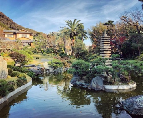 ＼おにわさん更新情報／ ‪[ 神奈川県大磯町 ] 旧吉田茂邸庭園 Prime Minister Yoshida Shigeru Garden, Oiso, Kanagawa の写真・記事を更新しました