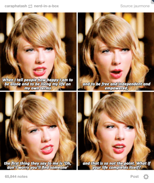 caraphatash:  2014 is the year Taylor Swift stopped giving a shit and it’s glorious  