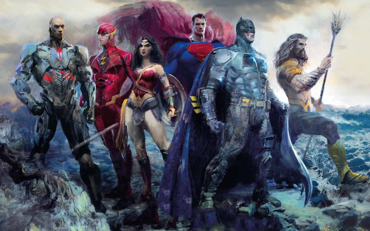 Justice League (2017) concept art - Batman-Comics