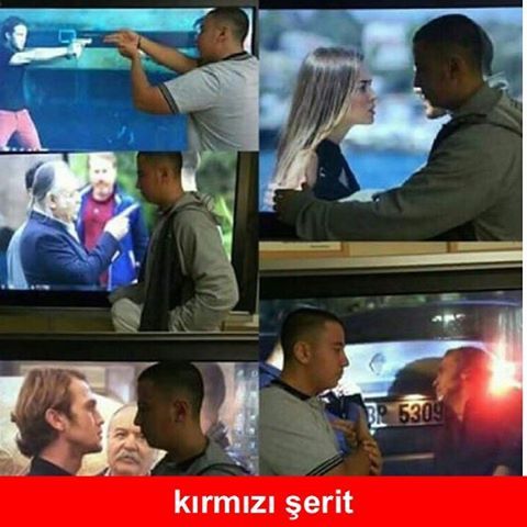 kırmızı şerit