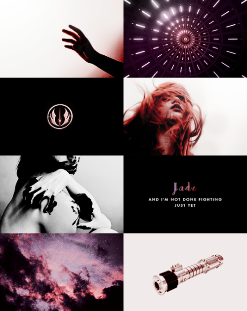 jediknightrey: AESTHETIC MEME: [2/9] characters: M a r a  J a d estarted as one of the covert a