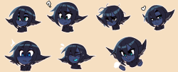 Emotes made for picarto/discord. but they were reduced to hell..bleh.So I’m probably just gonna shade these up and throw them into Smolder’s Ref sheet whenever that gets made. Hopefully this month. Had her for roughly 3 years and she still hasn’t