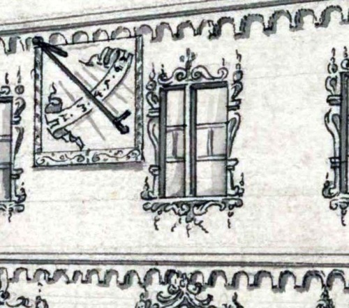 speciesbarocus:Johann Jakob Arhardt - Karlsburg Castle (1652). Details.