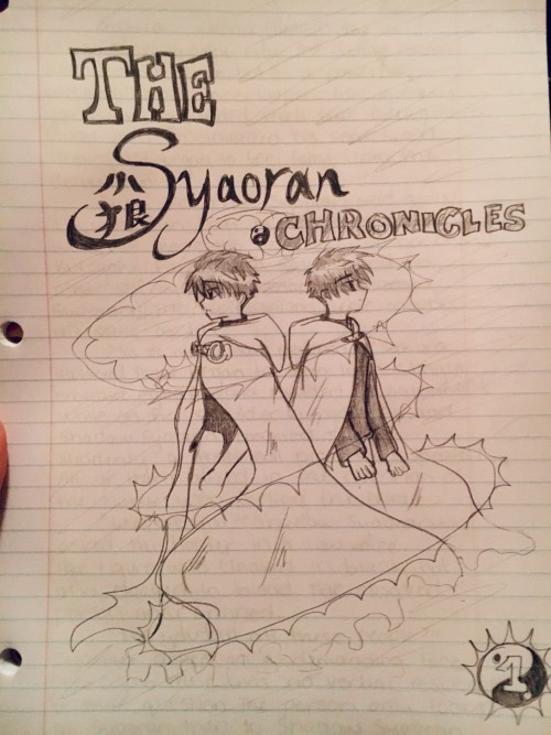 I also really enjoyed drawing cover images for my fanfics that I wrote in my notebooks (all of which