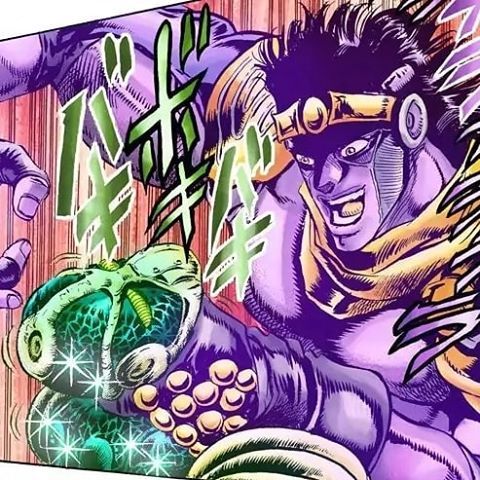 Jojo's Bizarre Adventure shatposts — Jotaro might not be very expressive  but Star