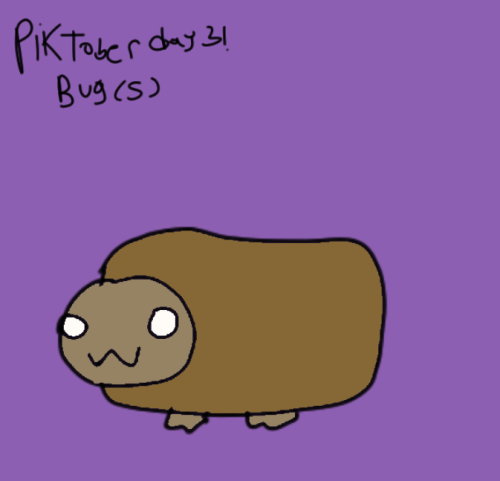 Piktober Day 3 But I Paniced And Drew A Breadbug From Memory (no Wonder Why I'm Floping)