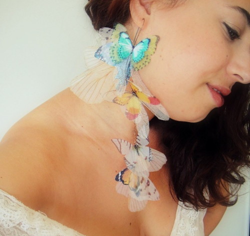 culturenlifestyle:Dainty & Exotic Butterfly Accessories by Derya AksoyIstanbul-based artist Dery