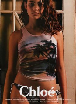 vintagewoc:Fernanda Tavares for Chloé (S/S 1999)