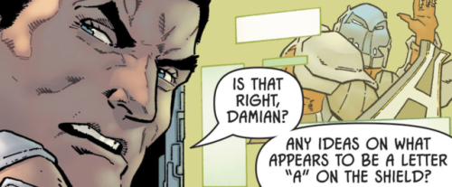 why-i-love-comics: I wonder what the “A” on Arkham Knight’s shield could stan