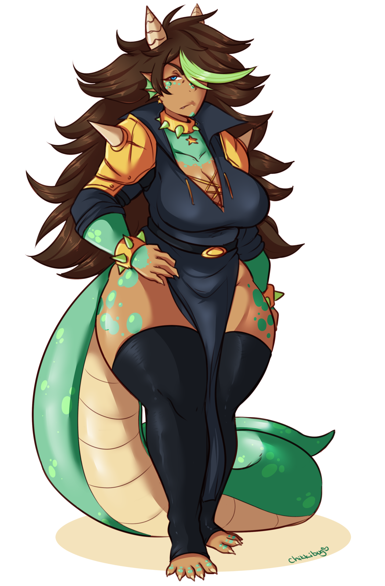 drakdrawings:  queenchikkbug:  A fusion @drakdoodles did a while back with Dawn and