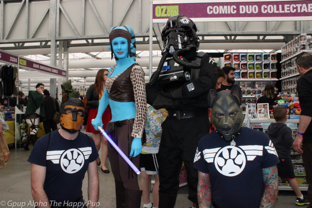 bearconcentrate:  Oz Comic Con 2015 with Gpup @ Gryph : The Happy Pup 