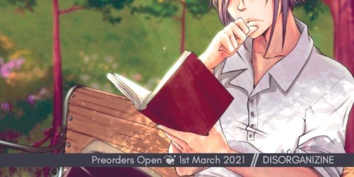 ❦ 11 Days until Preorders Open for DISorganizine Presenting a preview for the Cloaked Schemer by @cu