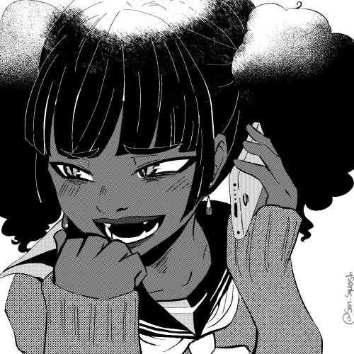 sun-squash:Himiko Toga edit for blacktober day 1