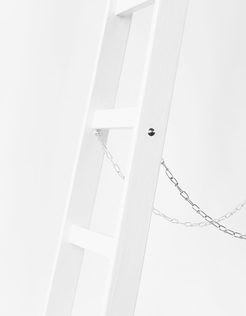 simon-freund:  first prototype - wooden ladder, 2013 