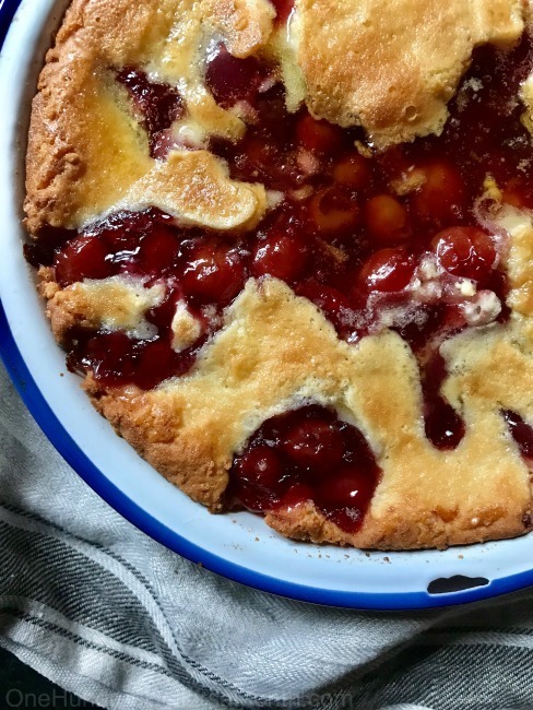 chronic-mastication-too:Easy Cherry Cobbler Recipe with Canned Cherry Pie Filling