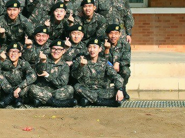 151109: Hyukjae In Army (x)