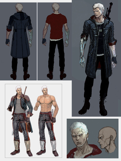 evilwvergil: “Concept arts” : NERO +NICO↳デビル メイ クライ DEVIL MAY CRY 5