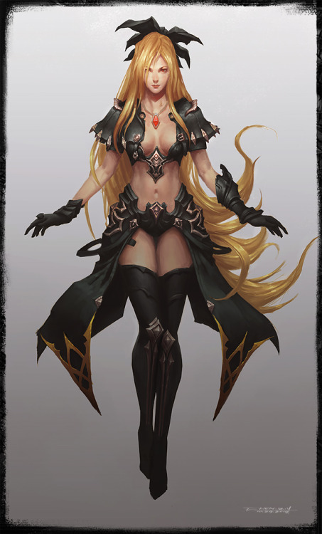 pidgeonsandpeeps:  Vampire concept by bluerainCZ