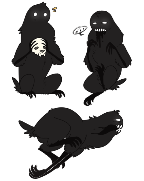 ponyinsocks:[My goofy Cryptid child, don’t get too close, he will lick you]