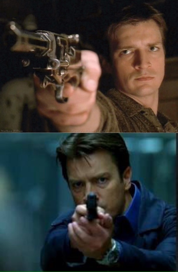 If you are a Firefly fan or a Castle fan you are wrong. You must be both. Captain Mal for 12th precinct!