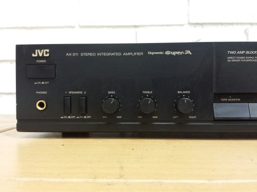 Jvc AX-211 Stereo Integrated Amplifier, 1989