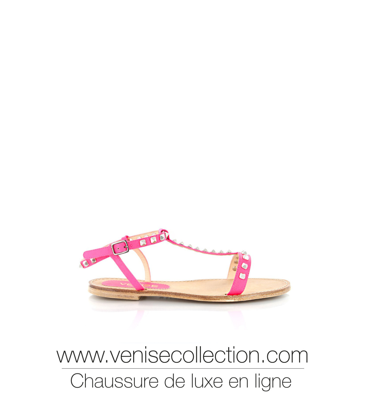 NU-PIEDS VENISE COLLECTION “CORAL FLUO” - www.venisecollection.com Couleur qui flashe et allure très tendance pour ces nu-pieds Venise collection. L'atout couleur donnera du punch à n'importe quelle tenue et sera séduire les plus...