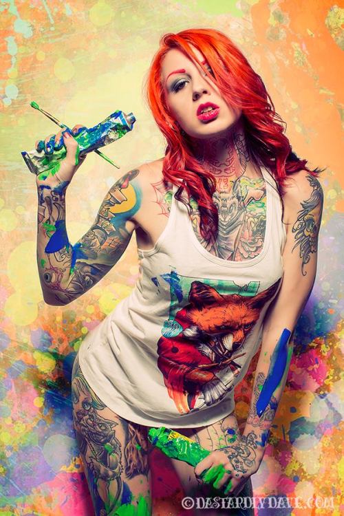 altmodelgirlcrush2: Ally Cat Chaos @dastardlydave 