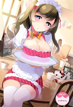 myhentaiyecchi:  chudokuwu:  🍭🍭🍭   No hay que olvidar que tambien hay ecchi :3