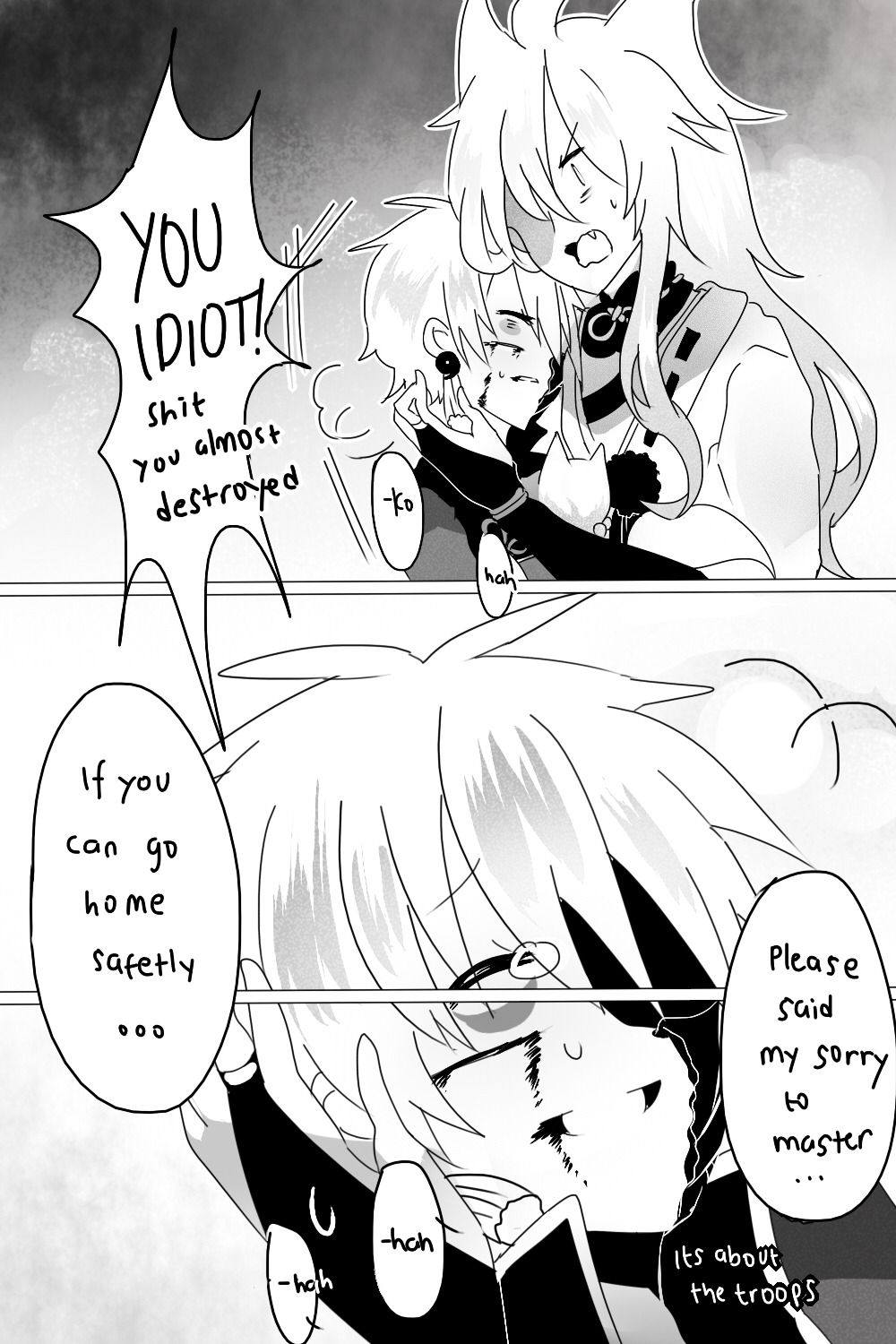 chacharhythm:tfw you almost destroyed and still said sorry over the troops