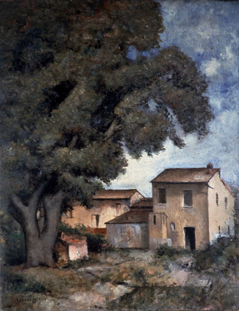 Carlo Carrà (1881 - 1966), Meriggio (Noon), 1927 via Atlante dell'arte italiana http://www.atlantedellarteitaliana.it/artwork-15911.html