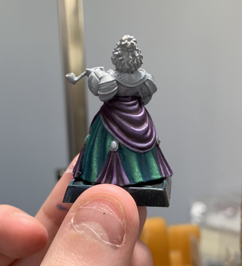 I Know No One Here Follows Me For Or Particularly Cares About D&D Minis But LOOK At This SKIRT I Painted