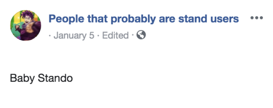 bishonen:  faulty-feathers:  bishonen:   bishonen:  bishonen: wait does anyone else know about the “people that are probably stand users” facebook these are literally real     I tried to guess what the actual fuck “stand” is but every one of