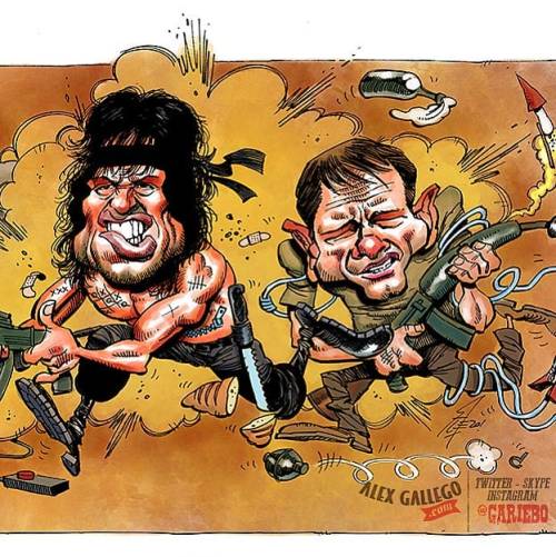 #johnrambo #rambo #richardcrenna #sylvesterstallone #theslystallone #ramboiii #caricature #caricatur